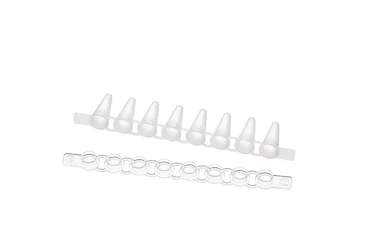 艾本德Eppendorf Fast PCR Tube Strips, 0.1 mL, 帶平蓋, PCR 潔凈級, 120 個 (10 × 12 個)